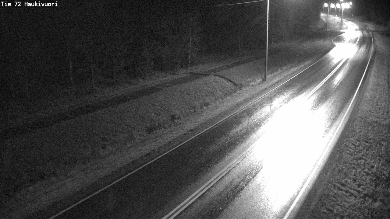 Weather Camera Image Road 72 Haukivuori, Mikkeli, Etelä-Savo