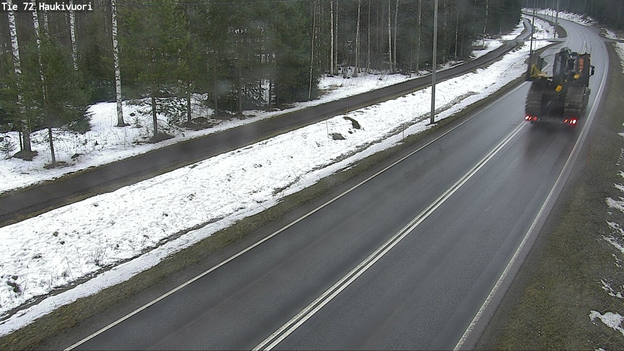 Weather Camera Image Väg 72 Haukivuori, Mikkeli, Etelä-Savo