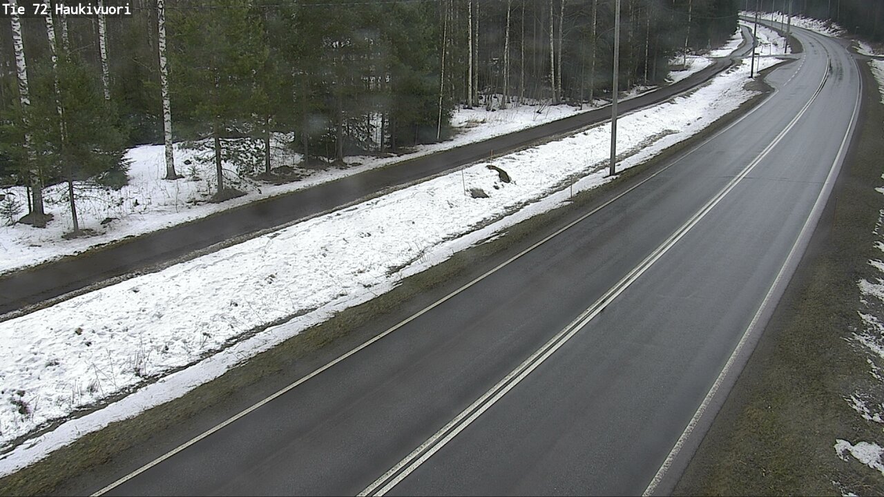 Weather Camera Image Väg 72 Haukivuori, Mikkeli, Etelä-Savo