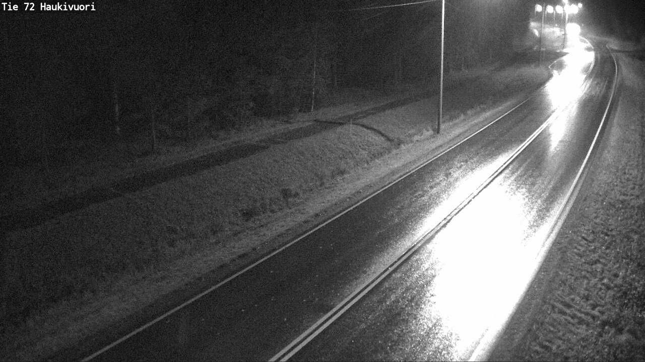 Weather Camera Image Road 72 Haukivuori, Mikkeli, Etelä-Savo