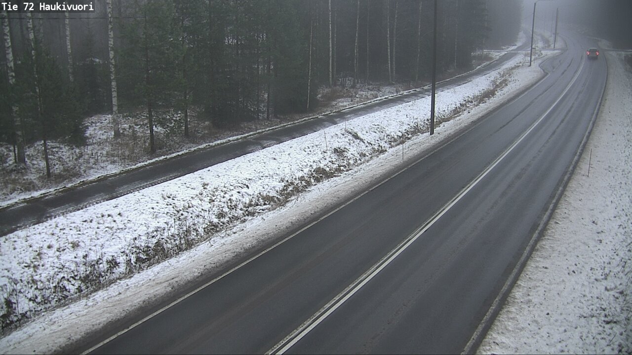 Weather Camera Image Väg 72 Haukivuori, Mikkeli, Etelä-Savo