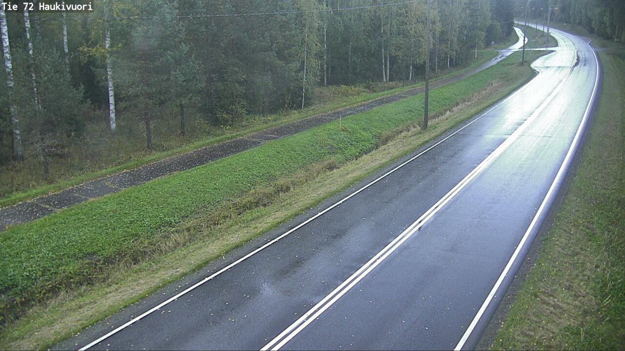 Weather Camera Image Road 72 Haukivuori, Mikkeli, Etelä-Savo