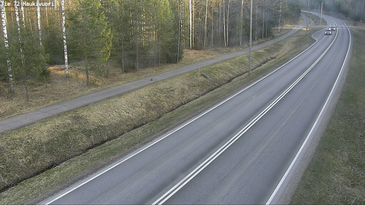 Weather Camera Image Väg 72 Haukivuori, Mikkeli, Etelä-Savo