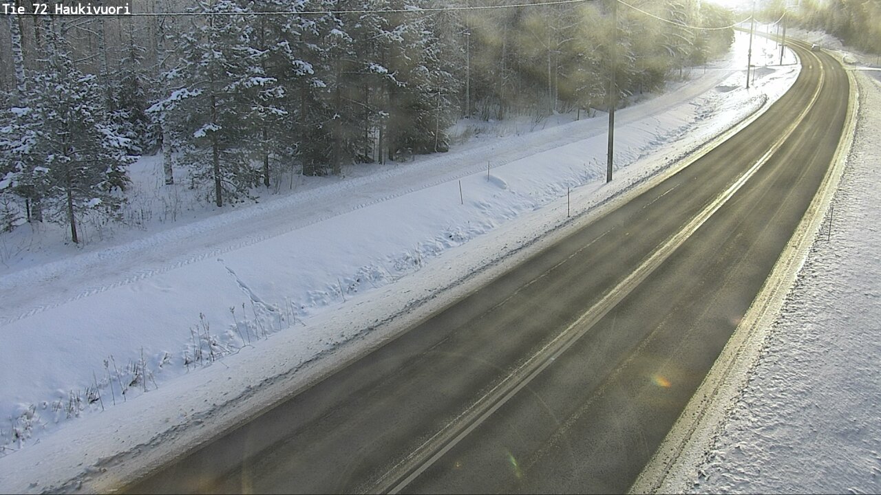 Weather Camera Image Väg 72 Haukivuori, Mikkeli, Etelä-Savo