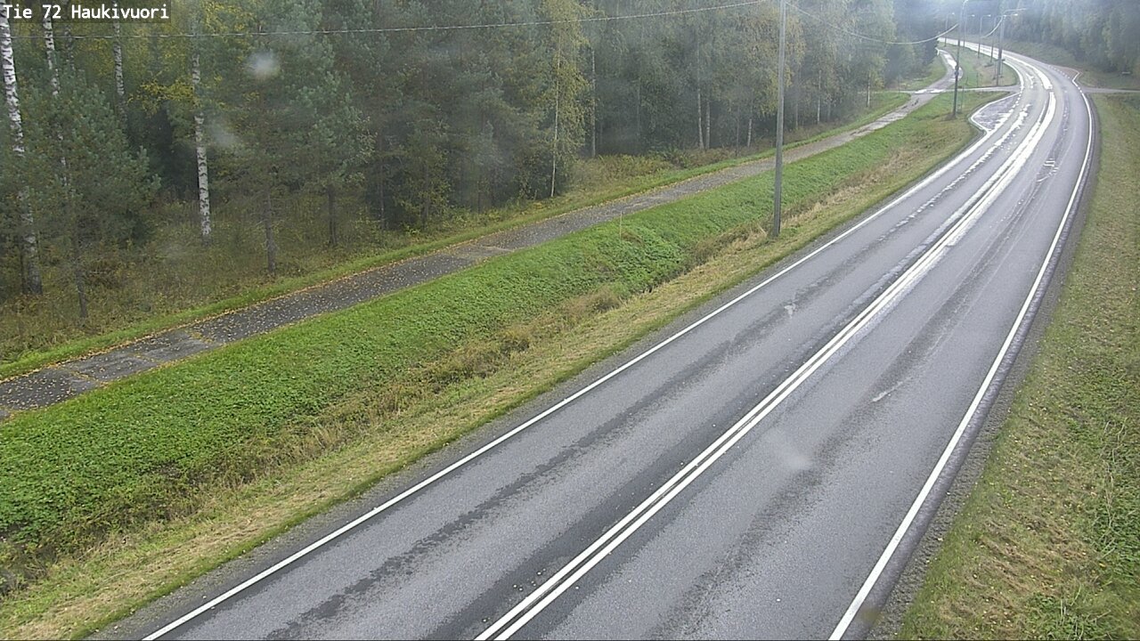 Weather Camera Image Road 72 Haukivuori, Mikkeli, Etelä-Savo