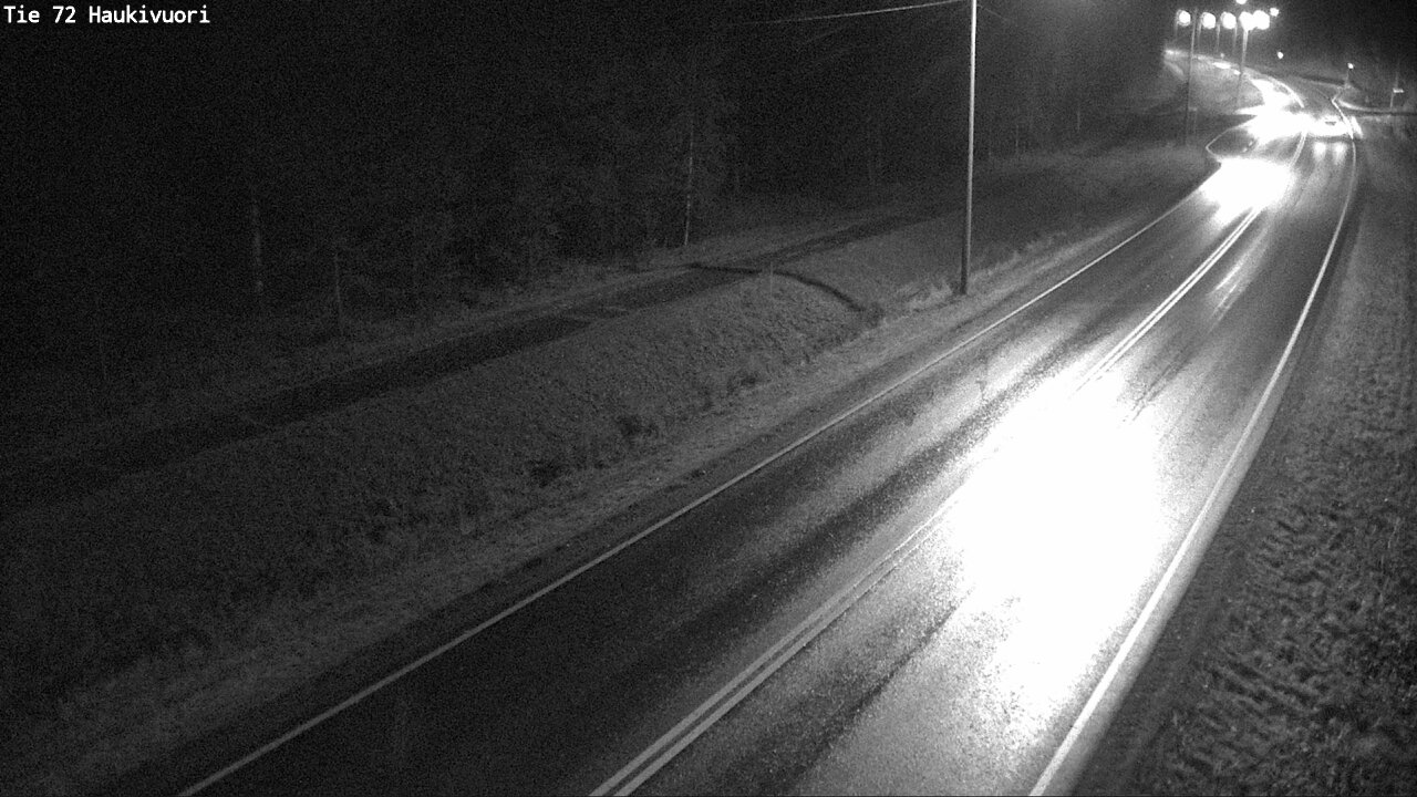 Weather Camera Image Road 72 Haukivuori, Mikkeli, Etelä-Savo