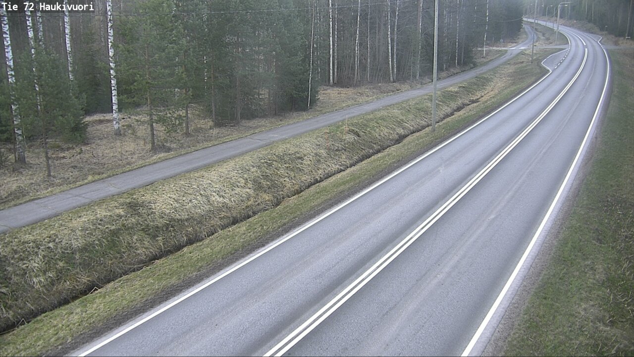 Weather Camera Image Road 72 Haukivuori, Mikkeli, Etelä-Savo