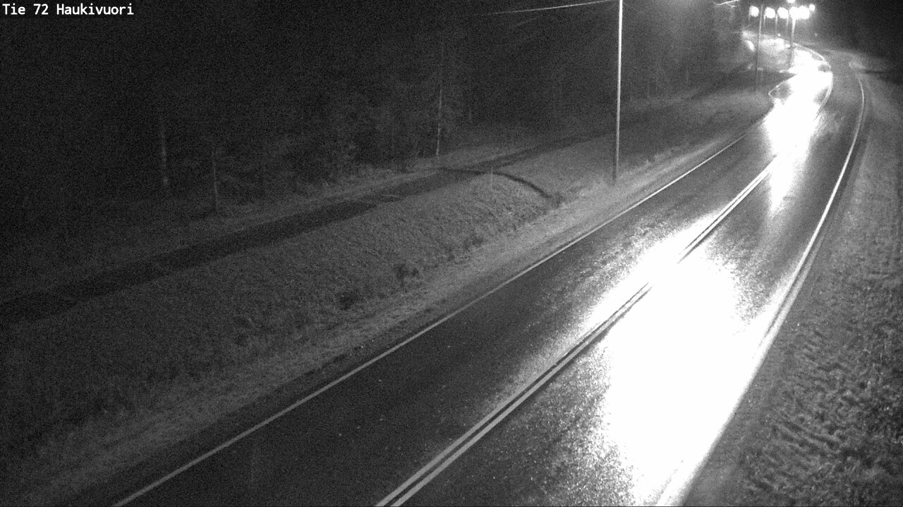 Weather Camera Image Road 72 Haukivuori, Mikkeli, Etelä-Savo