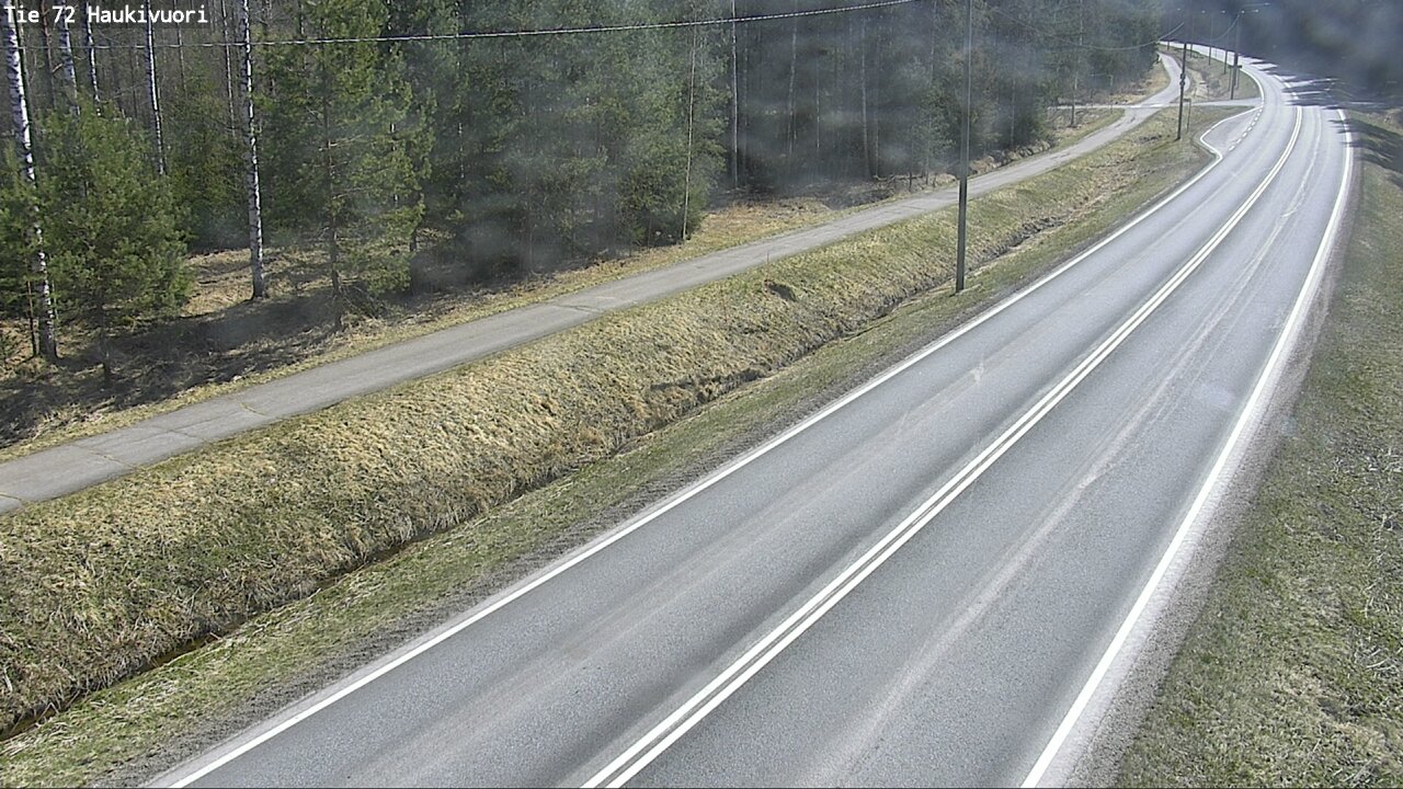Weather Camera Image Väg 72 Haukivuori, Mikkeli, Etelä-Savo