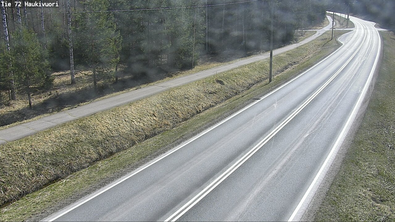 Weather Camera Image Väg 72 Haukivuori, Mikkeli, Etelä-Savo