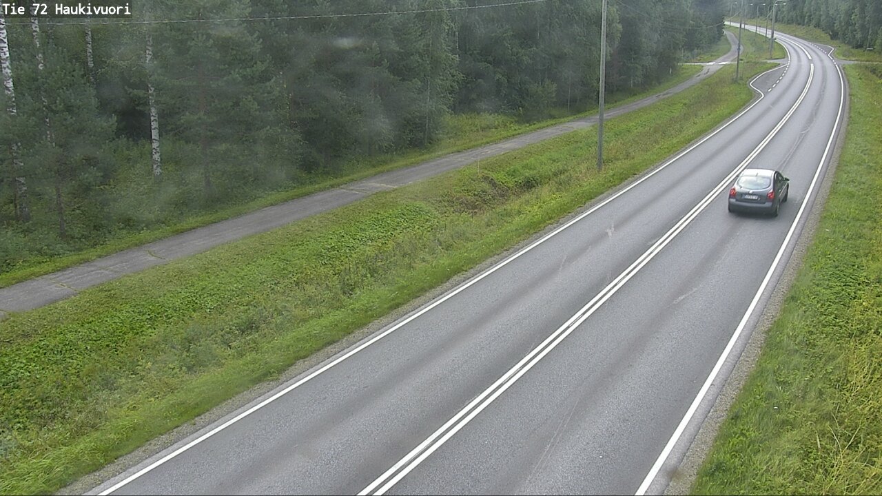Weather Camera Image Väg 72 Haukivuori, Mikkeli, Etelä-Savo