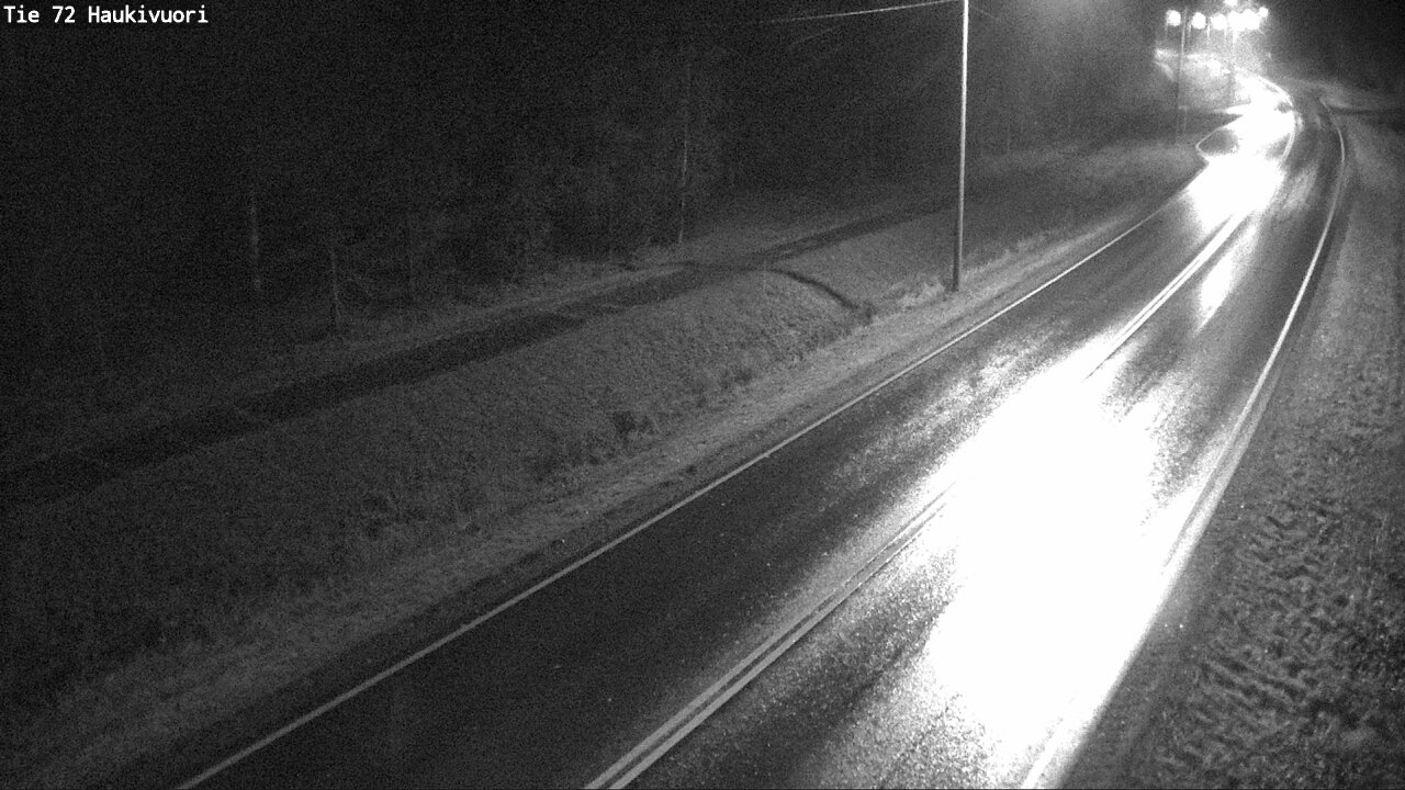 Weather Camera Image Road 72 Haukivuori, Mikkeli, Etelä-Savo