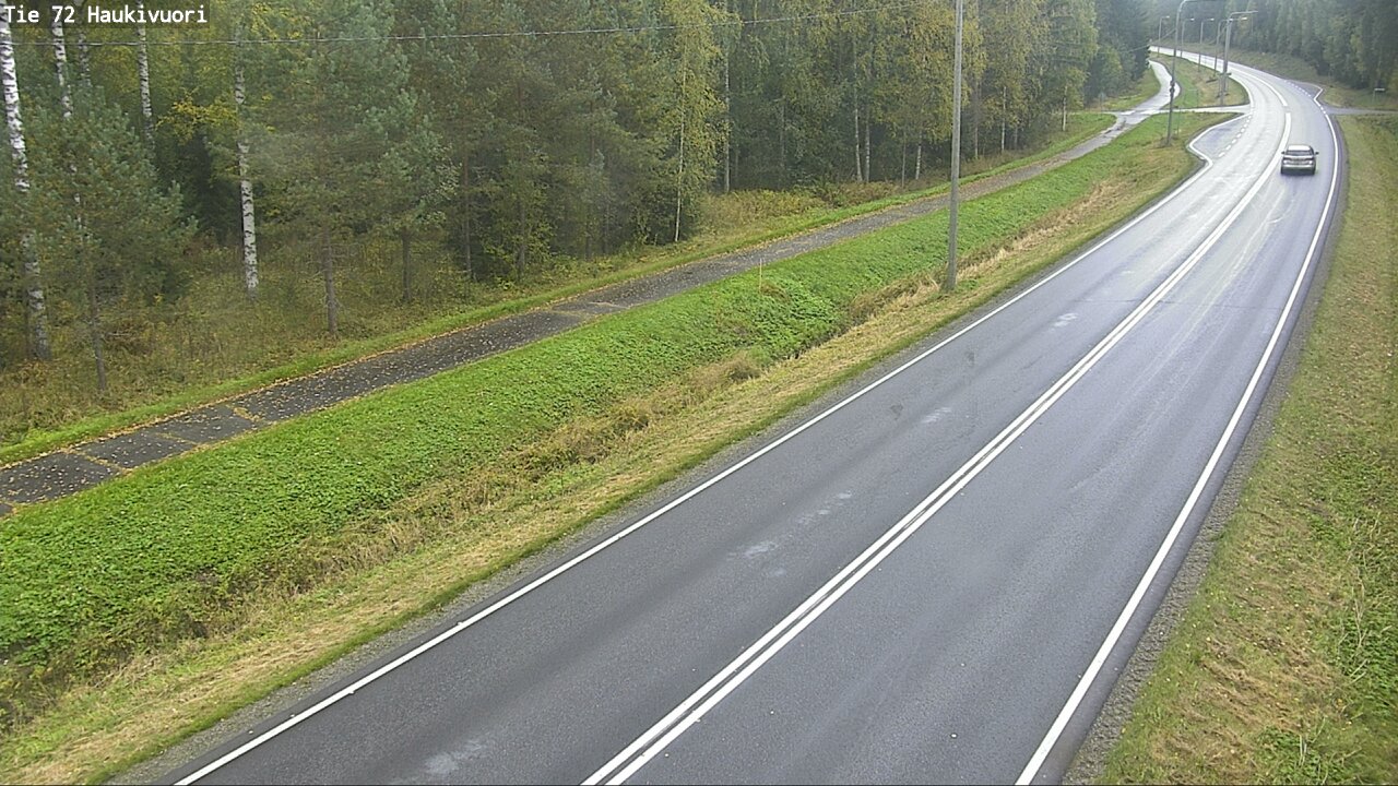 Weather Camera Image Road 72 Haukivuori, Mikkeli, Etelä-Savo