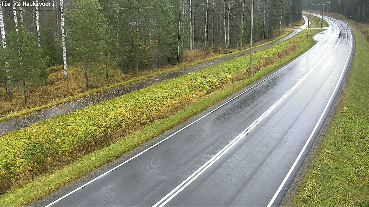 Weather Camera Image Väg 72 Haukivuori, Mikkeli, Etelä-Savo