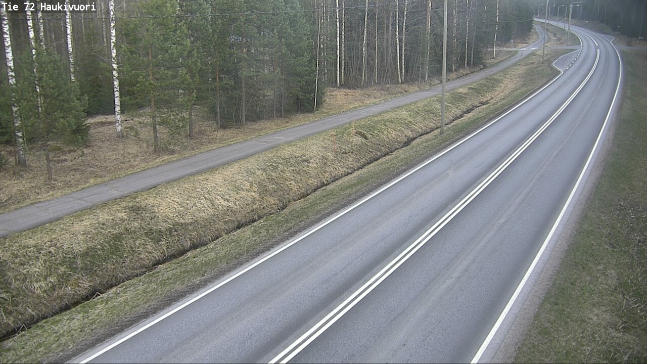Weather Camera Image Väg 72 Haukivuori, Mikkeli, Etelä-Savo