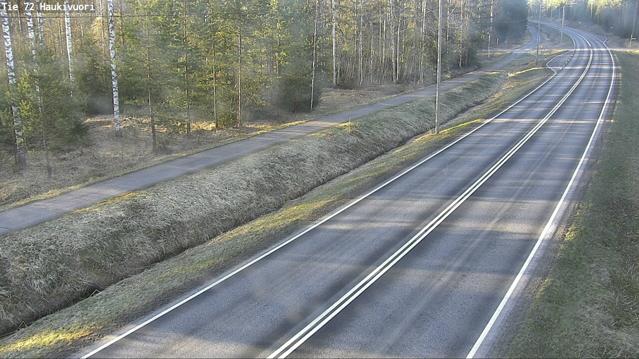 Weather Camera Image Väg 72 Haukivuori, Mikkeli, Etelä-Savo
