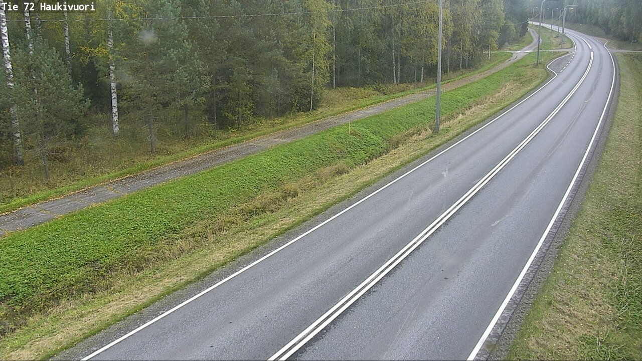 Weather Camera Image Väg 72 Haukivuori, Mikkeli, Etelä-Savo