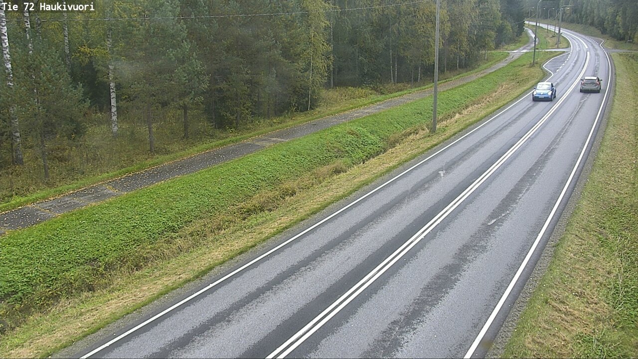 Weather Camera Image Road 72 Haukivuori, Mikkeli, Etelä-Savo