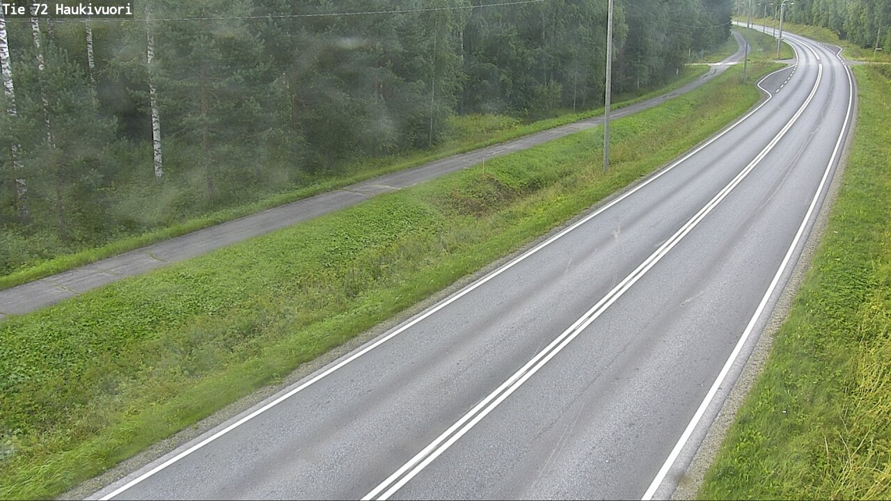 Weather Camera Image Väg 72 Haukivuori, Mikkeli, Etelä-Savo