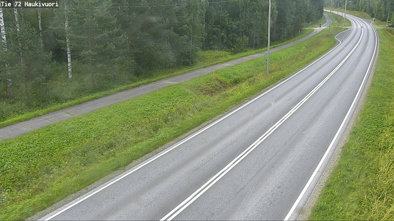 Weather Camera Image Väg 72 Haukivuori, Mikkeli, Etelä-Savo