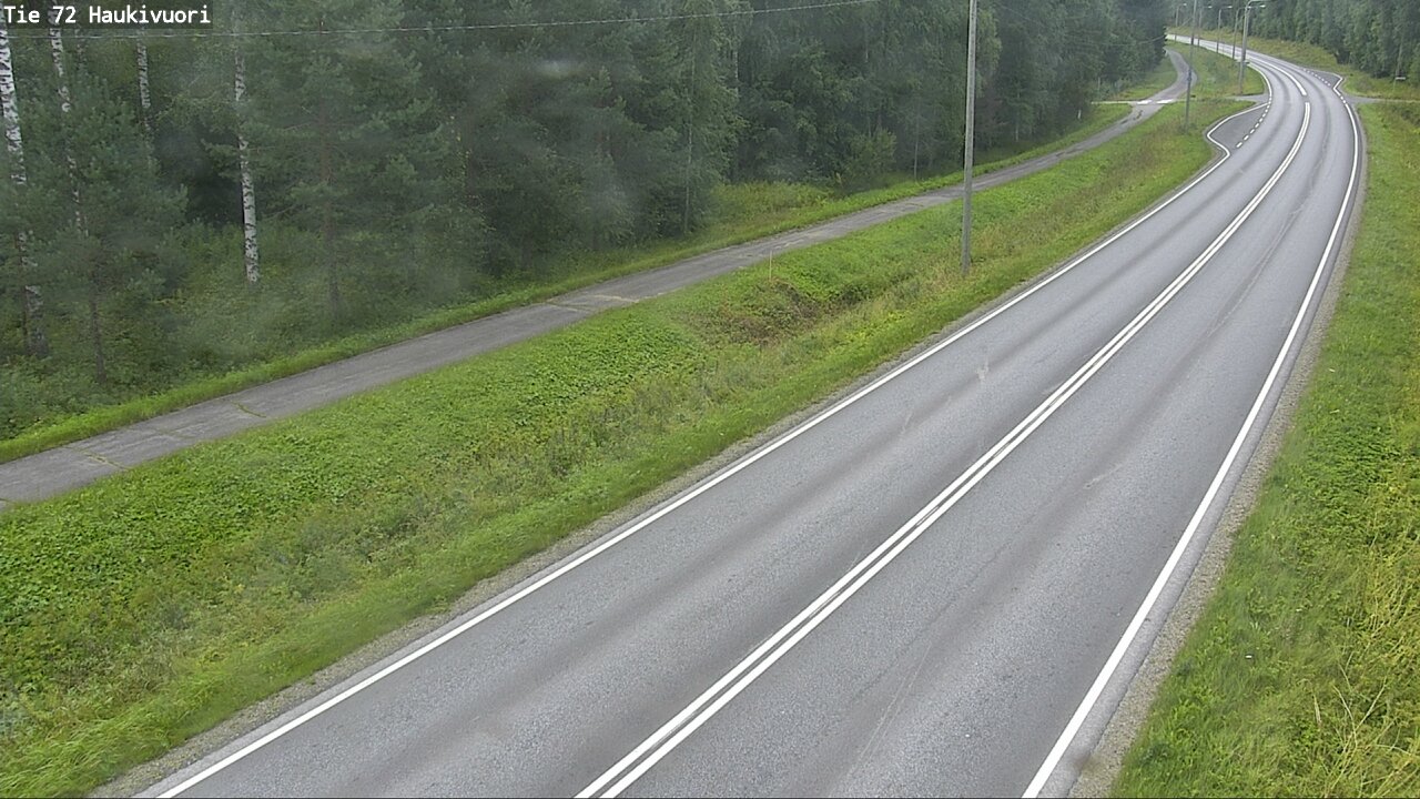 Weather Camera Image Väg 72 Haukivuori, Mikkeli, Etelä-Savo