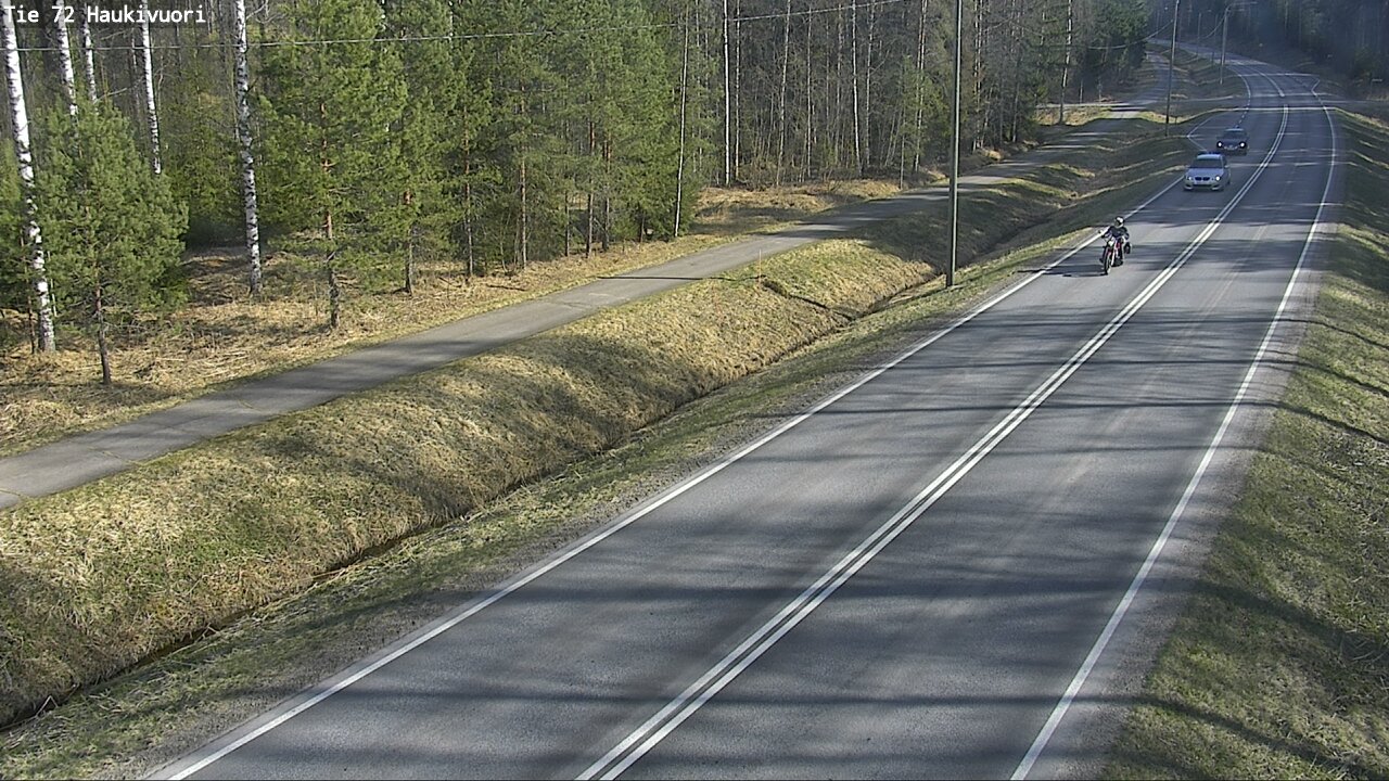 Weather Camera Image Väg 72 Haukivuori, Mikkeli, Etelä-Savo