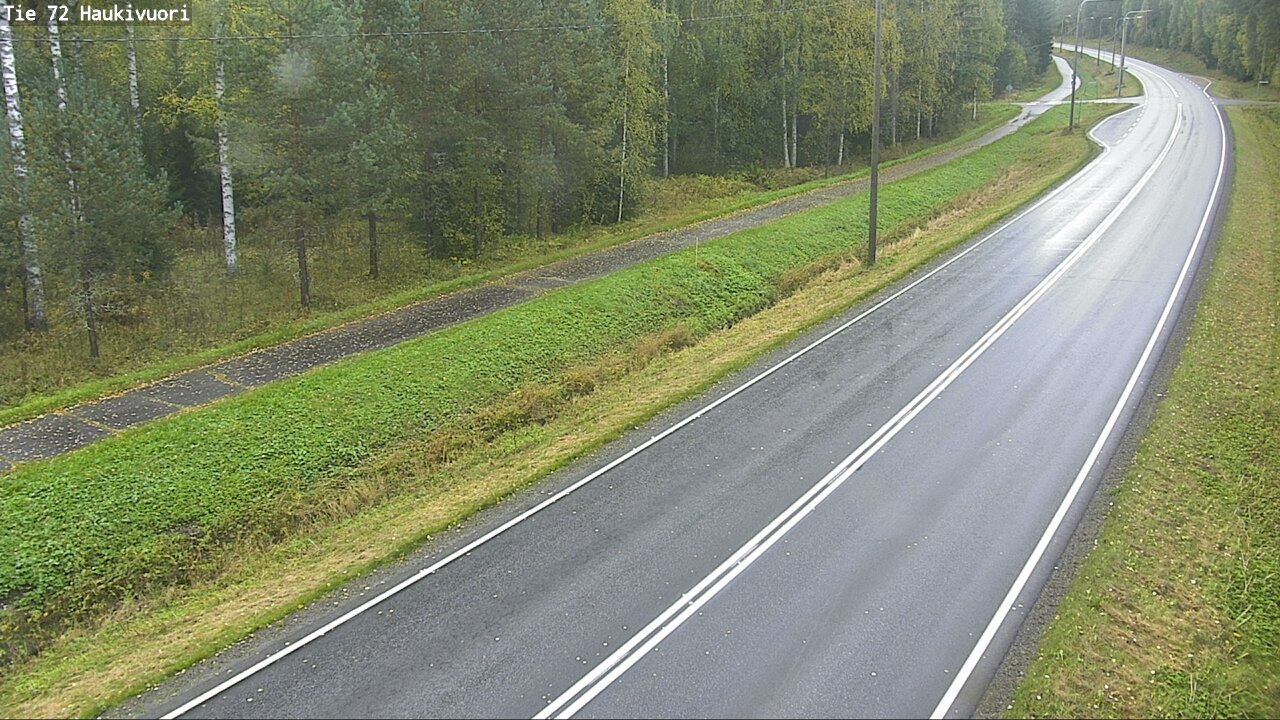 Weather Camera Image Road 72 Haukivuori, Mikkeli, Etelä-Savo