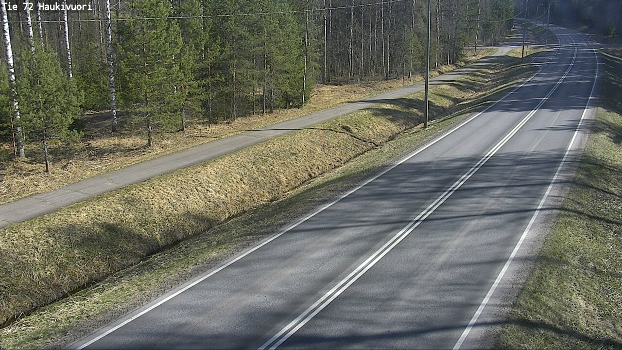 Weather Camera Image Väg 72 Haukivuori, Mikkeli, Etelä-Savo