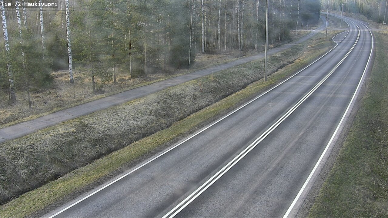Weather Camera Image Väg 72 Haukivuori, Mikkeli, Etelä-Savo