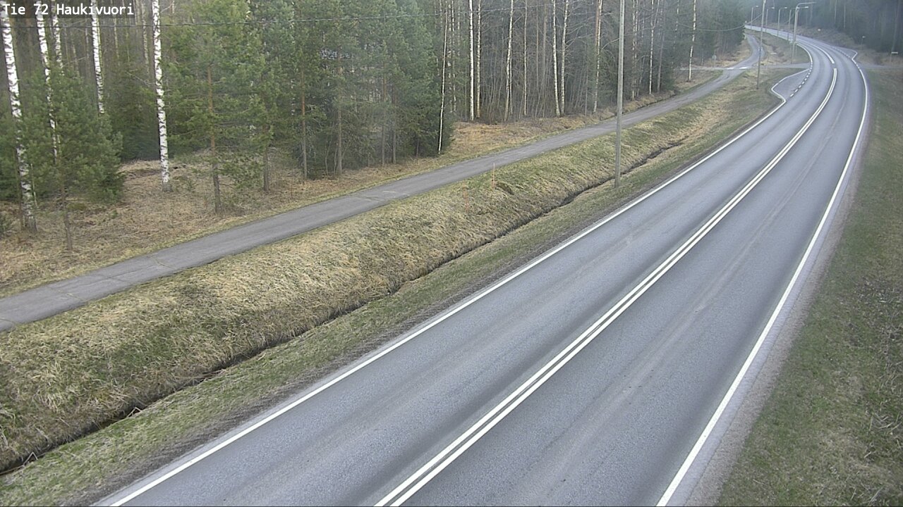Weather Camera Image Väg 72 Haukivuori, Mikkeli, Etelä-Savo