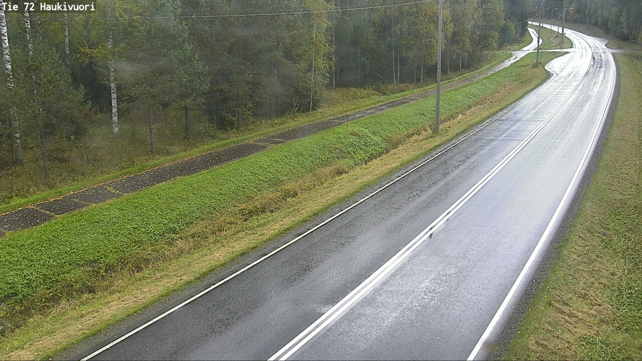Weather Camera Image Road 72 Haukivuori, Mikkeli, Etelä-Savo