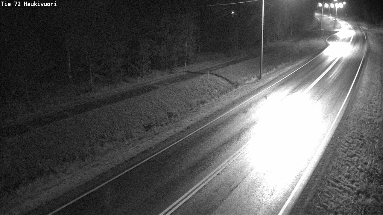 Weather Camera Image Road 72 Haukivuori, Mikkeli, Etelä-Savo