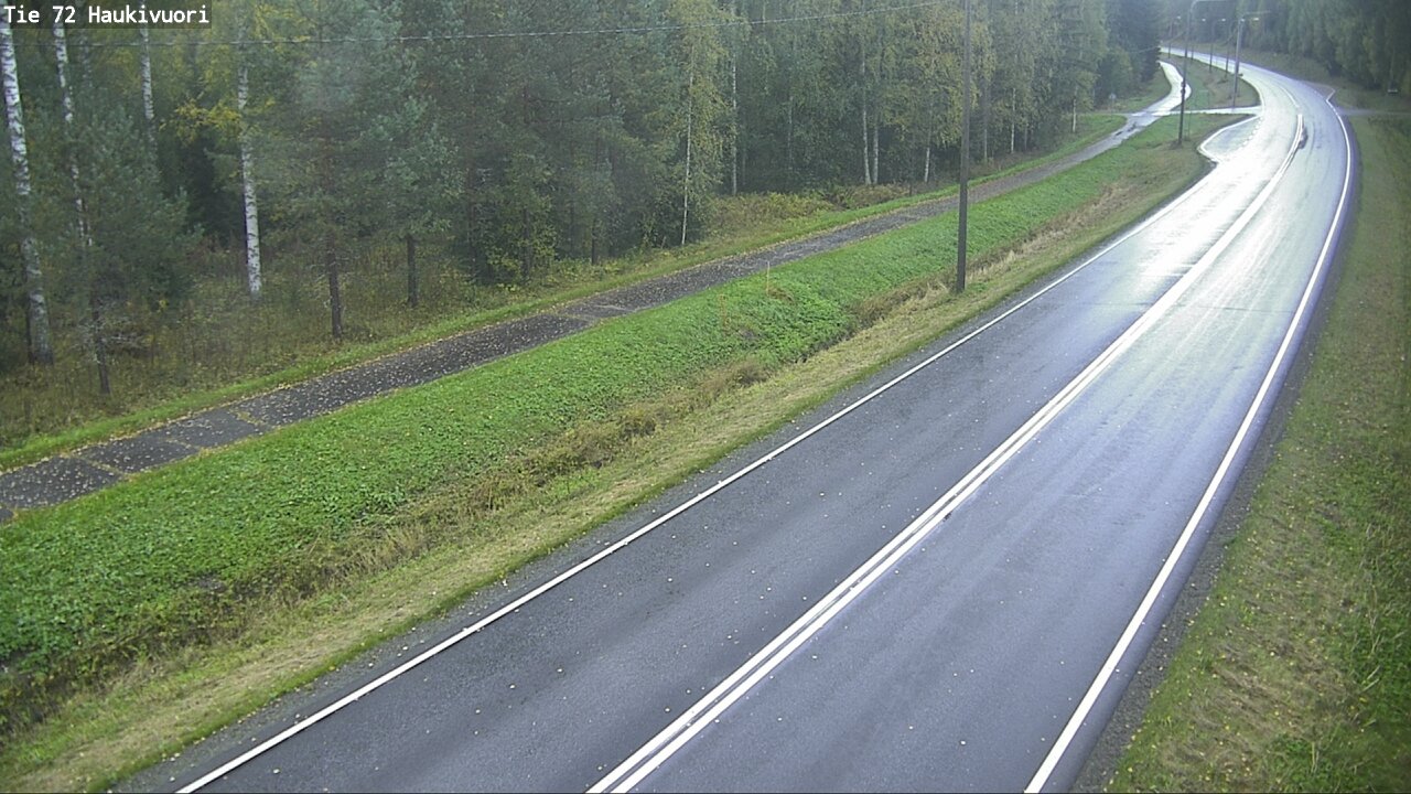 Weather Camera Image Road 72 Haukivuori, Mikkeli, Etelä-Savo