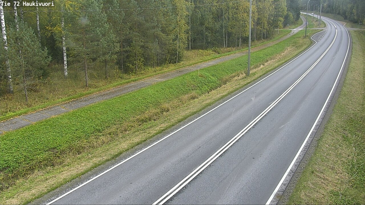 Weather Camera Image Väg 72 Haukivuori, Mikkeli, Etelä-Savo
