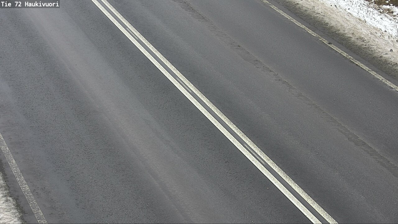 Weather Camera Image Road 72 Haukivuori, Mikkeli, Etelä-Savo