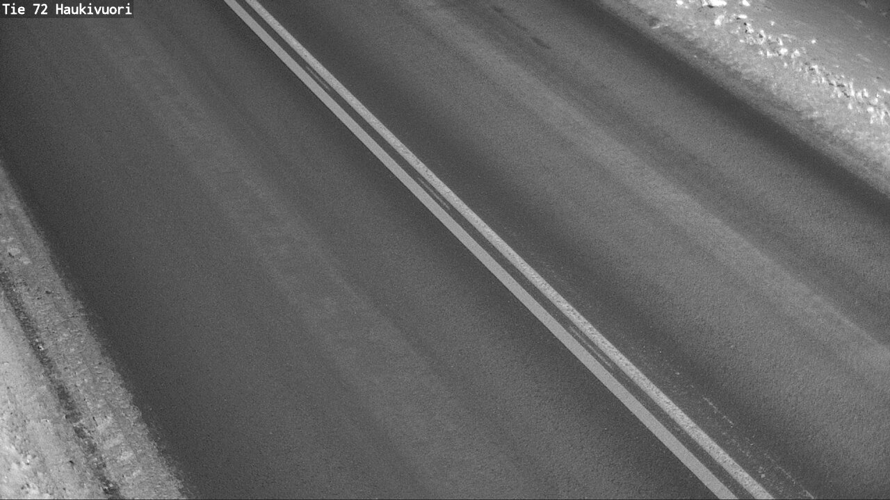 Weather Camera Image Road 72 Haukivuori, Mikkeli, Etelä-Savo