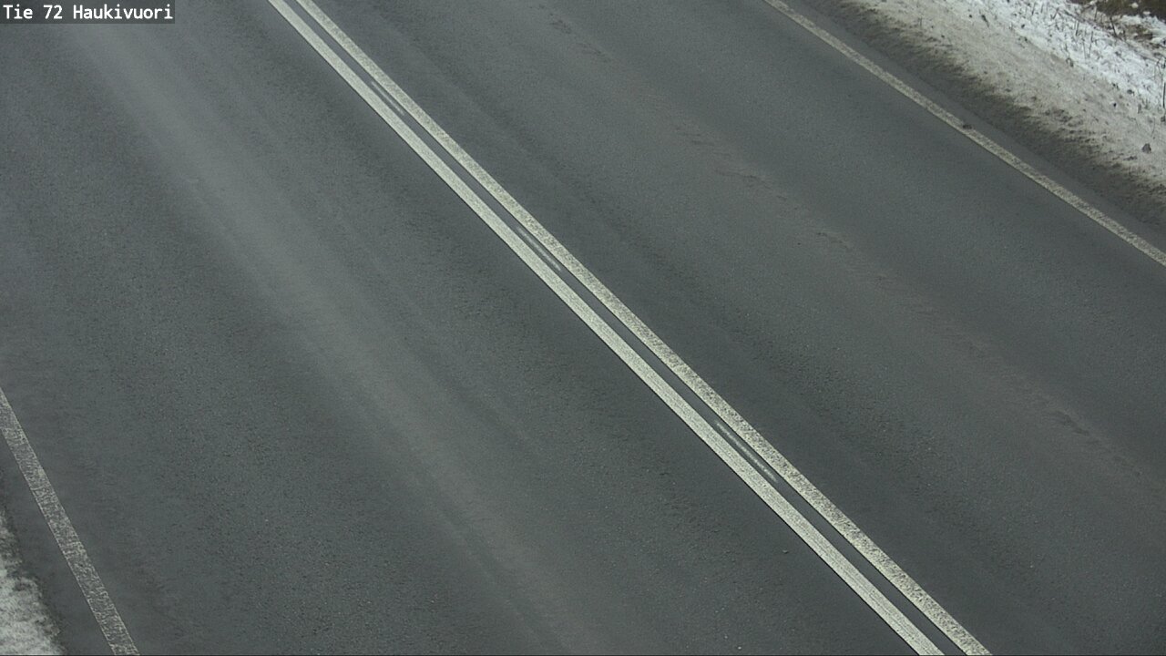 Weather Camera Image Road 72 Haukivuori, Mikkeli, Etelä-Savo