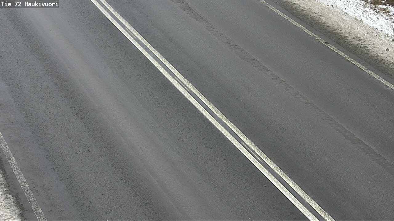 Weather Camera Image Road 72 Haukivuori, Mikkeli, Etelä-Savo