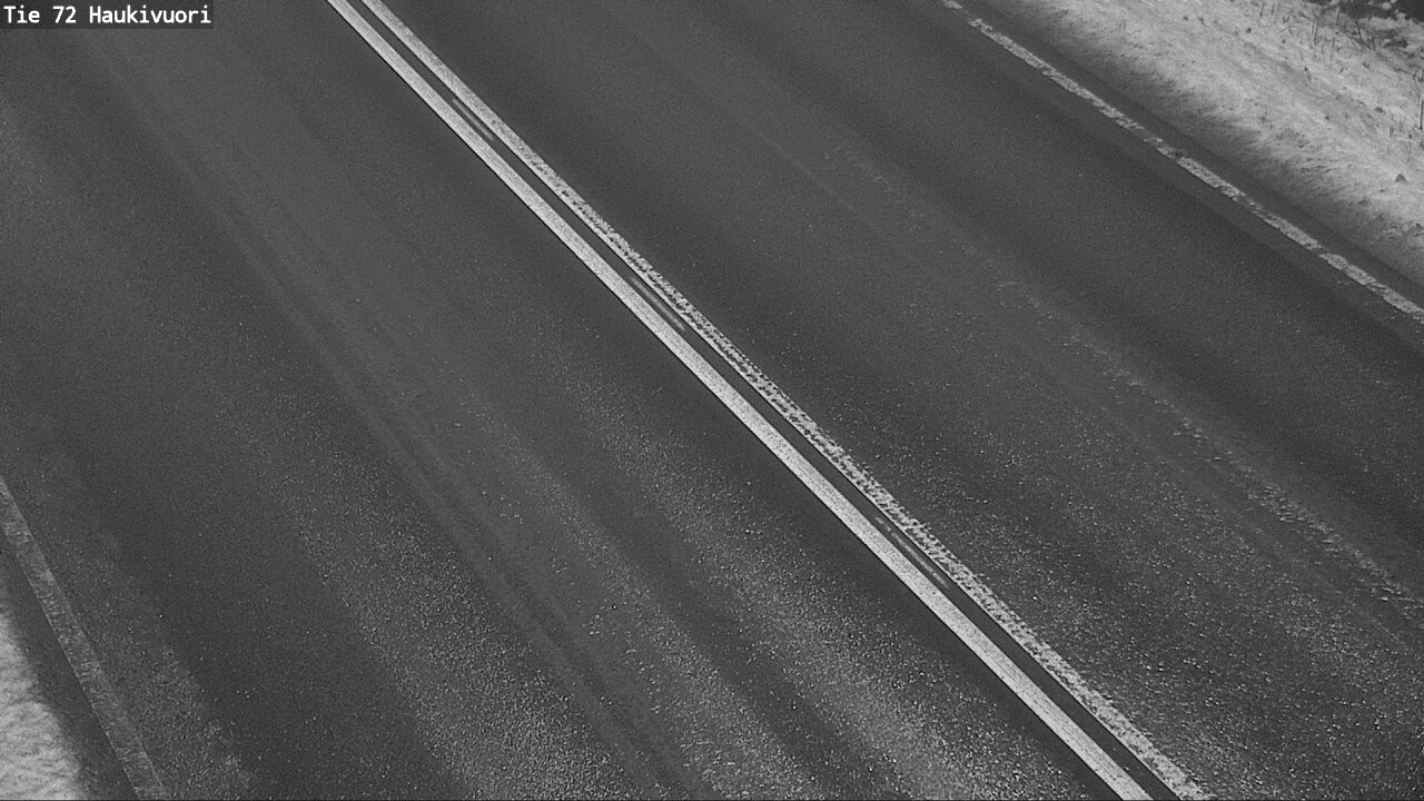 Weather Camera Image Road 72 Haukivuori, Mikkeli, Etelä-Savo
