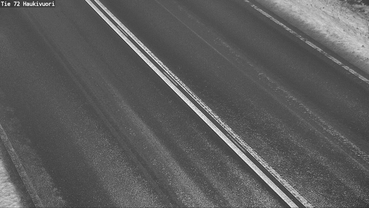 Weather Camera Image Road 72 Haukivuori, Mikkeli, Etelä-Savo