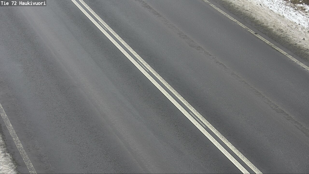 Weather Camera Image Road 72 Haukivuori, Mikkeli, Etelä-Savo