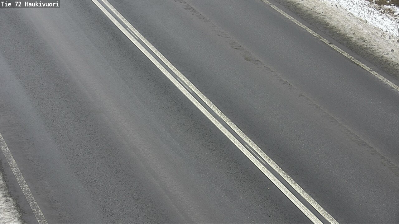Weather Camera Image Road 72 Haukivuori, Mikkeli, Etelä-Savo