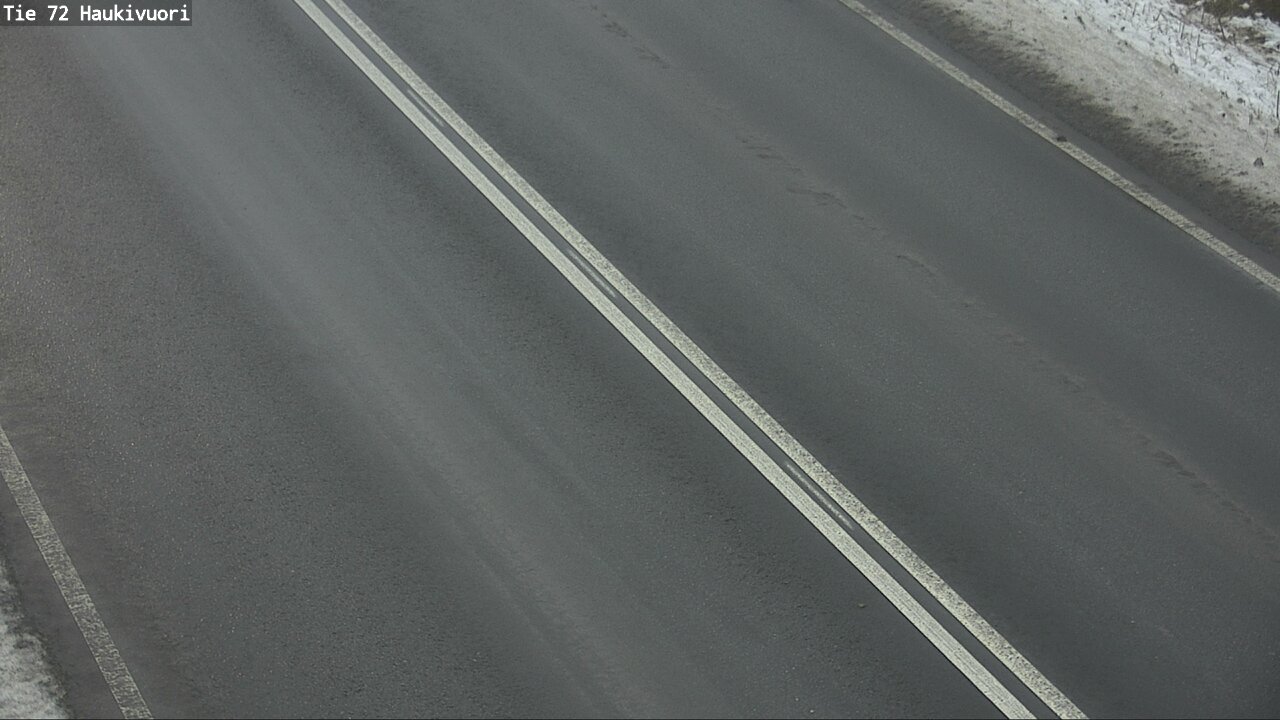 Weather Camera Image Road 72 Haukivuori, Mikkeli, Etelä-Savo