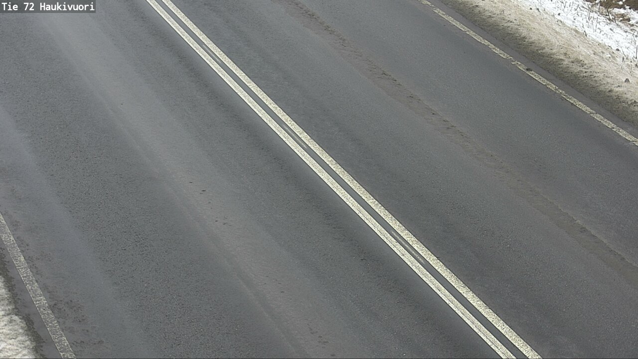 Weather Camera Image Road 72 Haukivuori, Mikkeli, Etelä-Savo