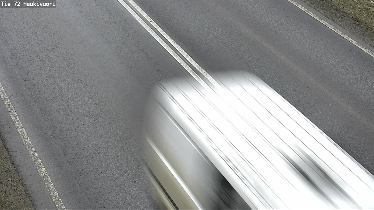 Weather Camera Image Road 72 Haukivuori, Mikkeli, Etelä-Savo