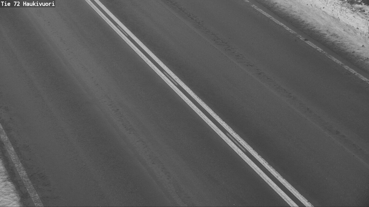 Weather Camera Image Road 72 Haukivuori, Mikkeli, Etelä-Savo