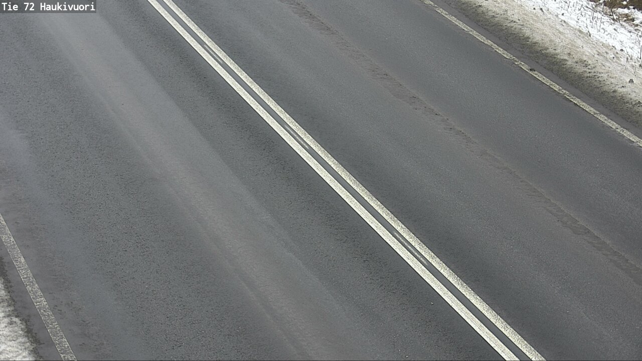 Weather Camera Image Road 72 Haukivuori, Mikkeli, Etelä-Savo