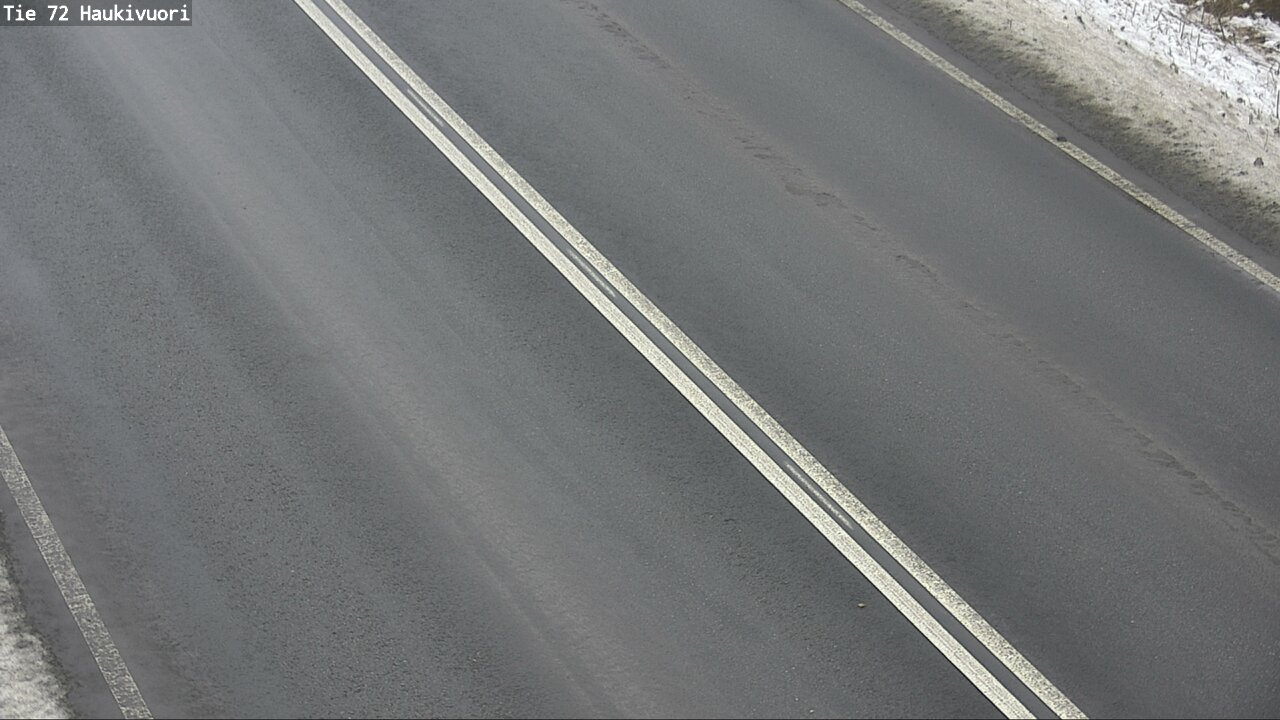 Weather Camera Image Road 72 Haukivuori, Mikkeli, Etelä-Savo