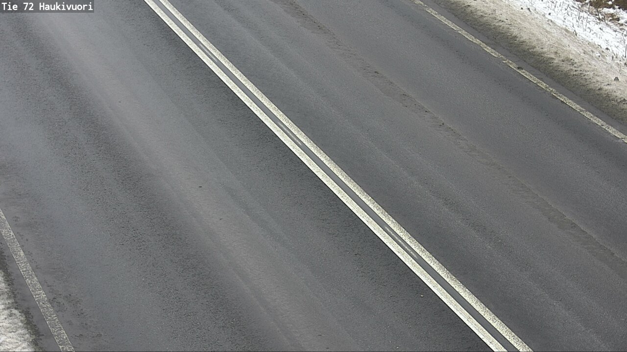 Weather Camera Image Road 72 Haukivuori, Mikkeli, Etelä-Savo