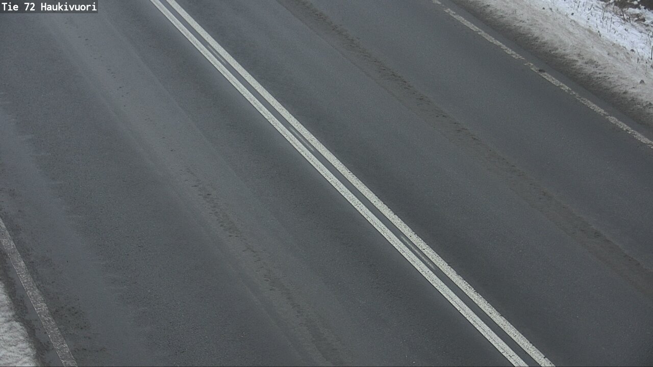 Weather Camera Image Road 72 Haukivuori, Mikkeli, Etelä-Savo